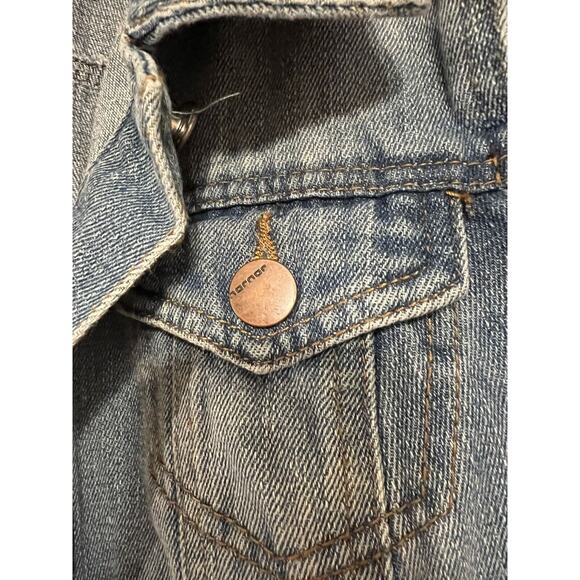 Jou Jou Premium Denim Collection Blue Jean Jacket Size Women's Small - Picture 4 of 13